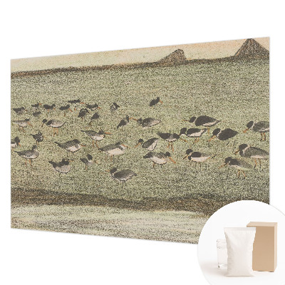 Fototapet la comandă pentru dormitor Fuglens fred