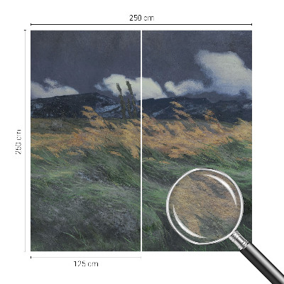 Fototapet pentru dormitor Blæst græs