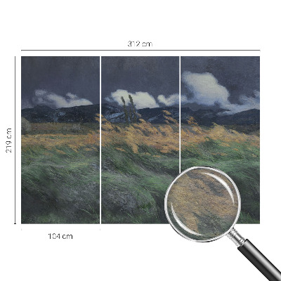 Fototapet pentru dormitor Blæst græs