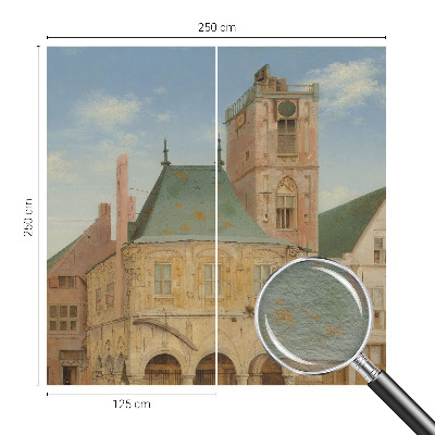 Fototapet Historisk rådhus