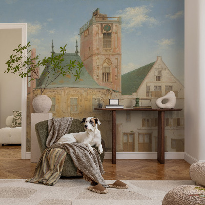 Fototapet Historisk rådhus