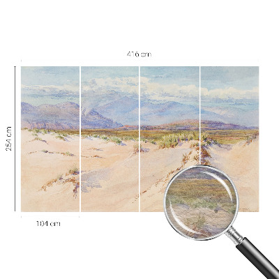 Tapet Ørkenlandskab