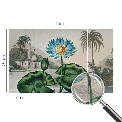 Fototapet vlies Eksotisk landskab