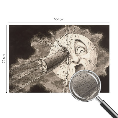 Tapet foto vlies Kosmisk kollision