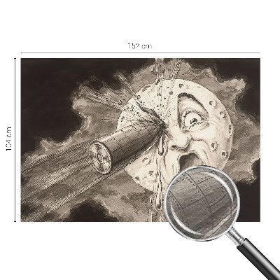 Tapet foto vlies Kosmisk kollision