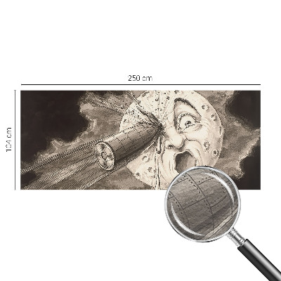 Tapet foto vlies Kosmisk kollision