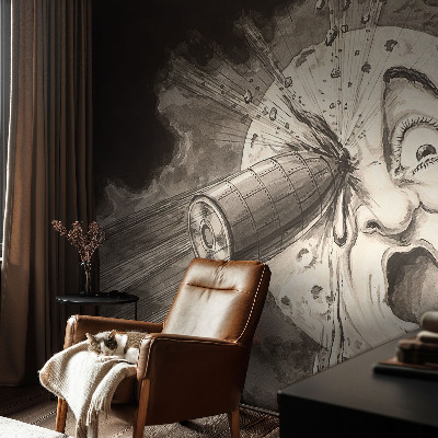 Tapet foto vlies Kosmisk kollision