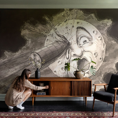 Tapet foto vlies Kosmisk kollision