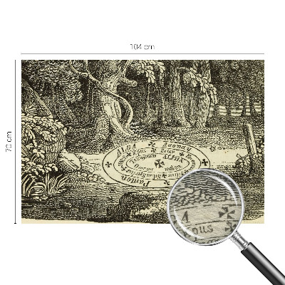 Tapet foto pe vlies Magisk cirkel