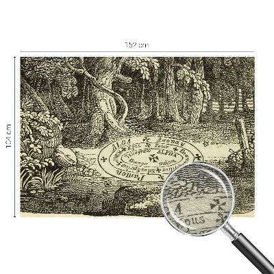 Tapet foto pe vlies Magisk cirkel