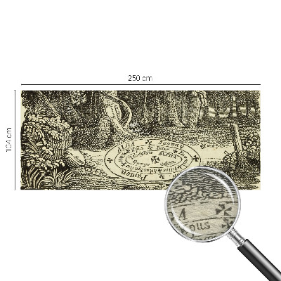 Tapet foto pe vlies Magisk cirkel