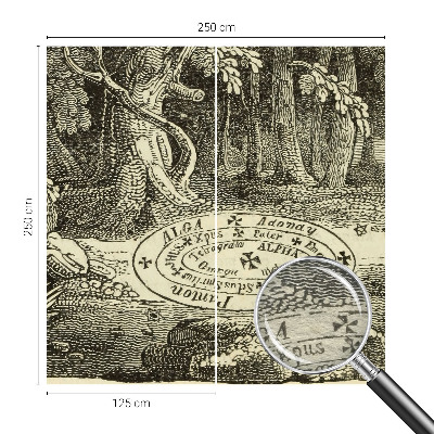 Tapet foto pe vlies Magisk cirkel