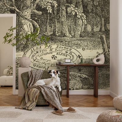 Tapet foto pe vlies Magisk cirkel