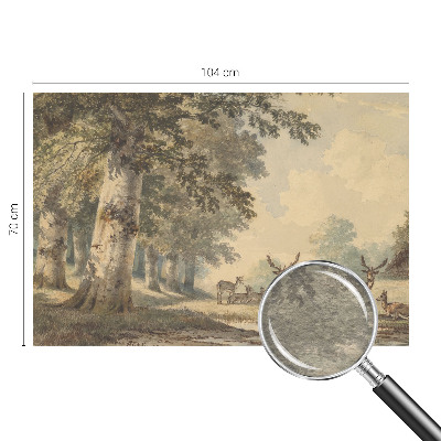 Fototapet vlies pentru living Skovfred