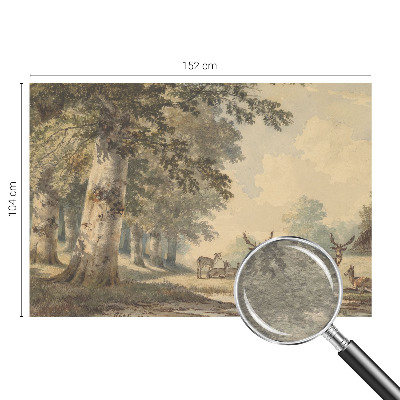 Fototapet vlies pentru living Skovfred