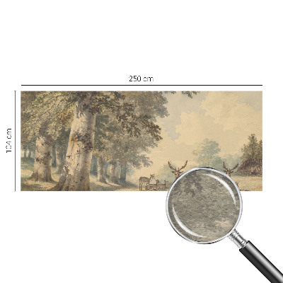 Fototapet vlies pentru living Skovfred