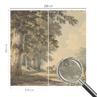 Fototapet vlies pentru living Skovfred