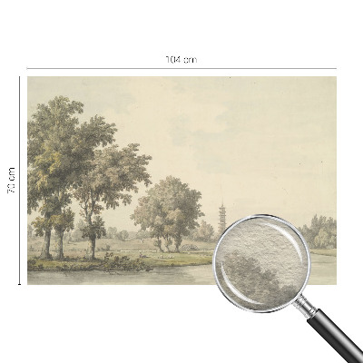 Fototapet modern En stille park