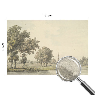 Fototapet modern En stille park