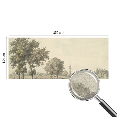 Fototapet modern En stille park