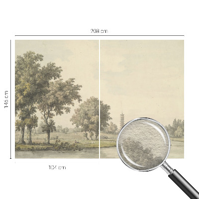 Fototapet modern En stille park