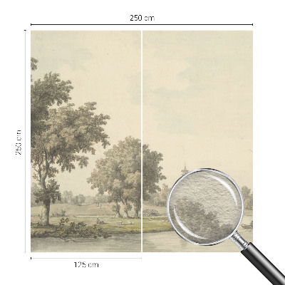 Fototapet modern En stille park