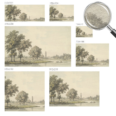 Fototapet modern En stille park