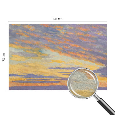 Fototapet vlies pentru dormitor Pastelhimmel