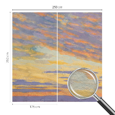 Fototapet vlies pentru dormitor Pastelhimmel