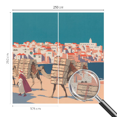 Fototapet pe perete Kamelkaravane