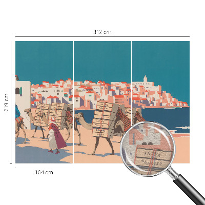 Fototapet pe perete Kamelkaravane