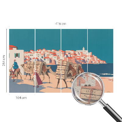 Fototapet pe perete Kamelkaravane