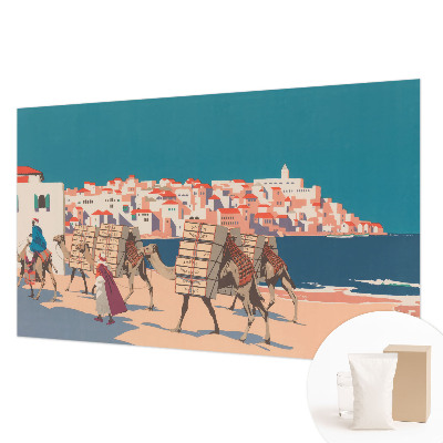 Fototapet pe perete Kamelkaravane