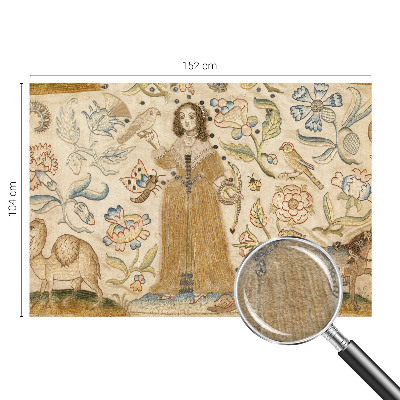 Tapet foto decorativ Farverig natur