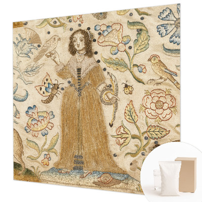 Tapet foto decorativ Farverig natur