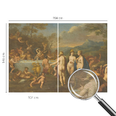 Fototapet modern Gammel fest