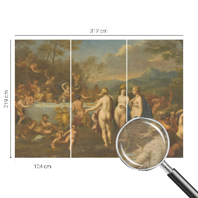 Fototapet modern Gammel fest