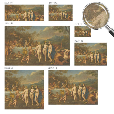 Fototapet modern Gammel fest