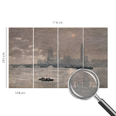 Fototapet la comandă pentru dormitor Natpanorama