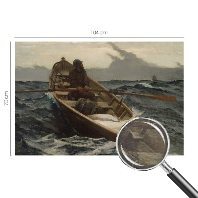 Fototapet pentru dormitor Fisker på havet