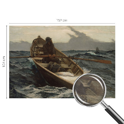 Fototapet pentru dormitor Fisker på havet