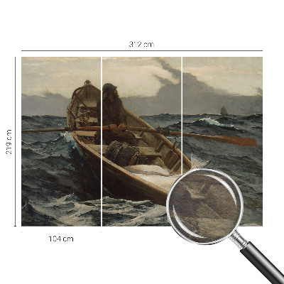 Fototapet pentru dormitor Fisker på havet