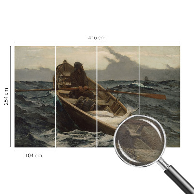 Fototapet pentru dormitor Fisker på havet