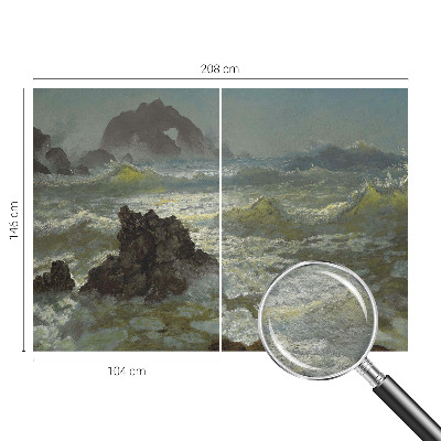 Fototapet Stormfuldt hav