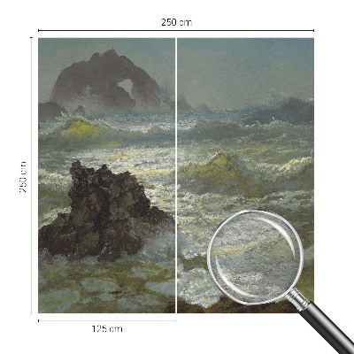 Fototapet Stormfuldt hav