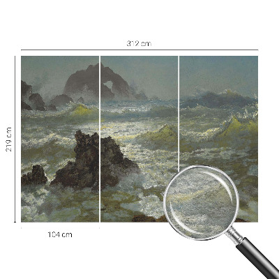 Fototapet Stormfuldt hav