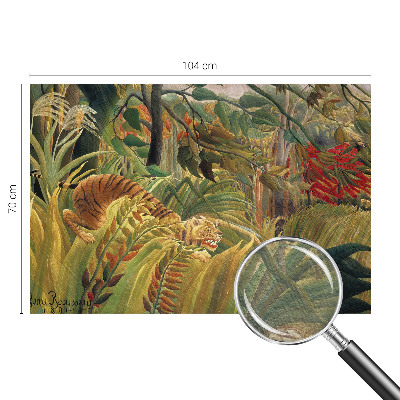 Fototapet vlies imprimat Eksotisk tiger