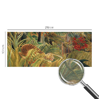 Fototapet vlies imprimat Eksotisk tiger