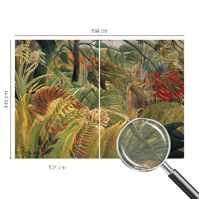 Fototapet vlies imprimat Eksotisk tiger