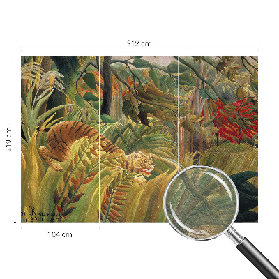 Fototapet vlies imprimat Eksotisk tiger